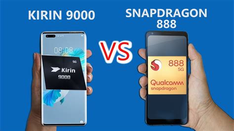 kirin 9000 vs snapdragon 888.